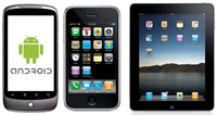 Aplicaciones para iPhone, iPad, Android y Tabletas